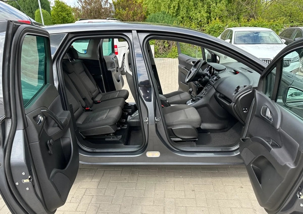 Opel Meriva cena 21900 przebieg: 114000, rok produkcji 2010 z Jędrzejów małe 704